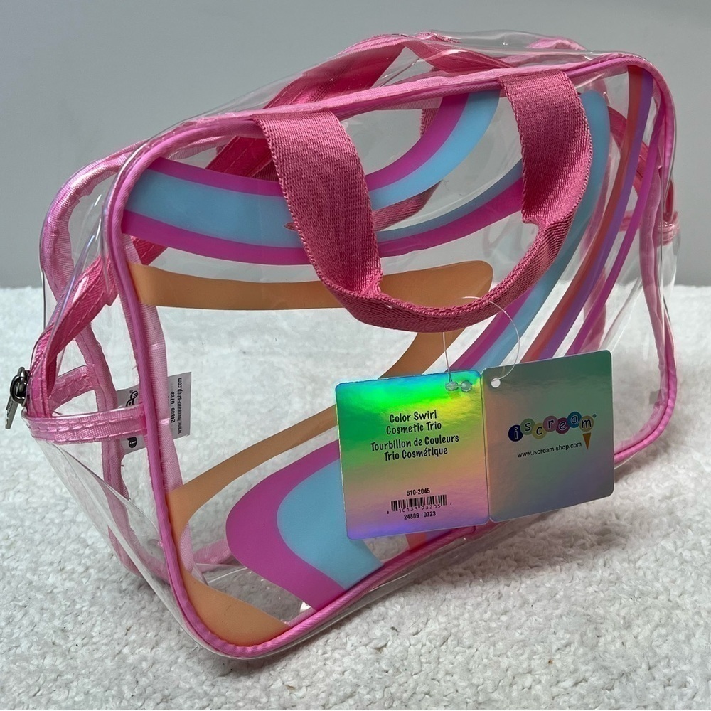 iScream Color Swirl Cosmetic Bag Trio - Picture 10 of 13